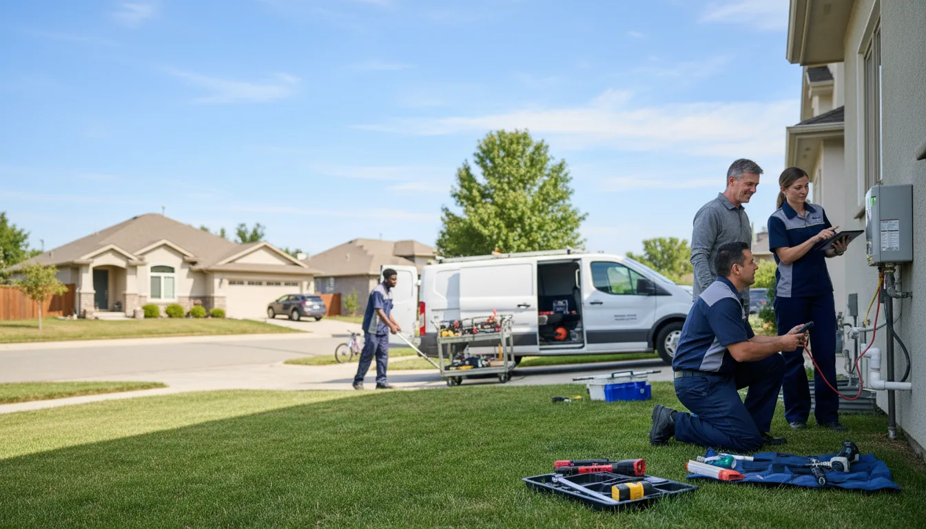 Tankless water heater service in Austin, MN